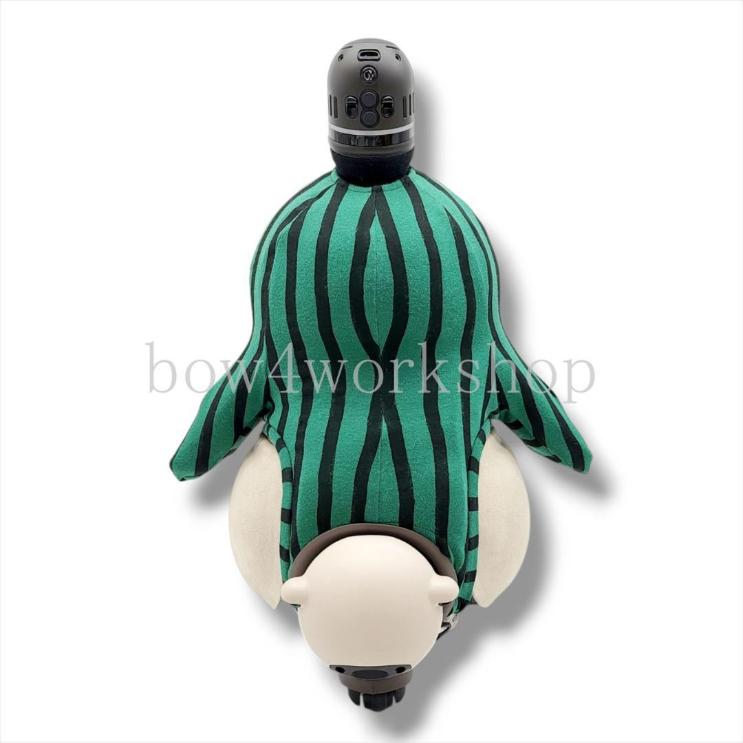 ラボット服／ハンドメイド 　スイカ柄ボディースーツ（レッド）