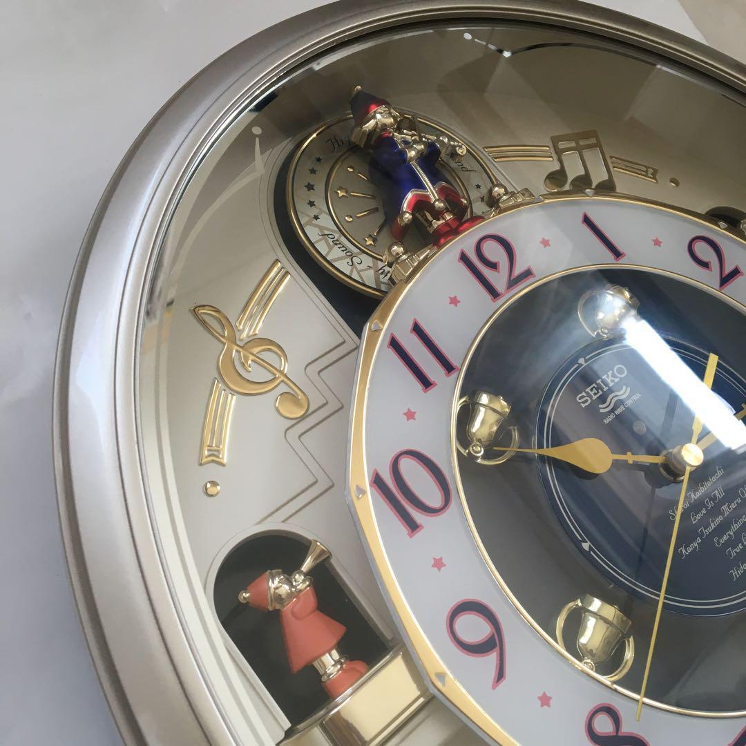SEIKO RE555S Wave Symphony からくり時計 電波時計 - メルカリ