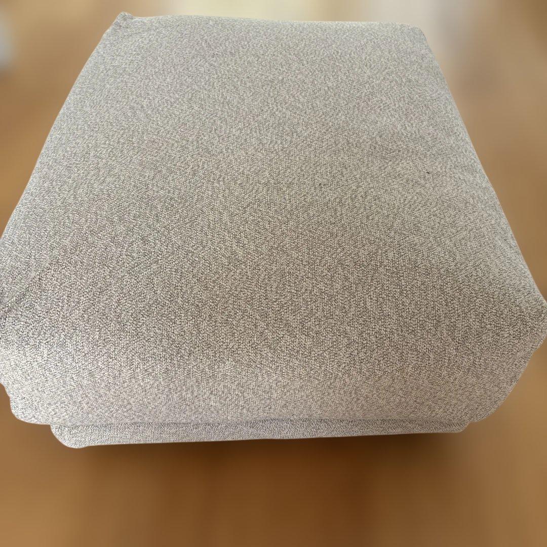 無印良品　オットマン　カバー脚付