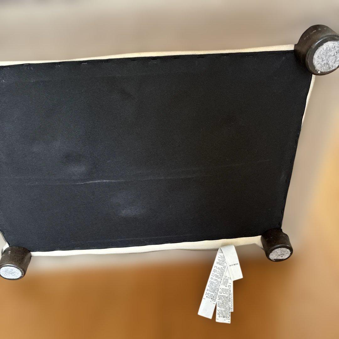 無印良品　オットマン　カバー脚付