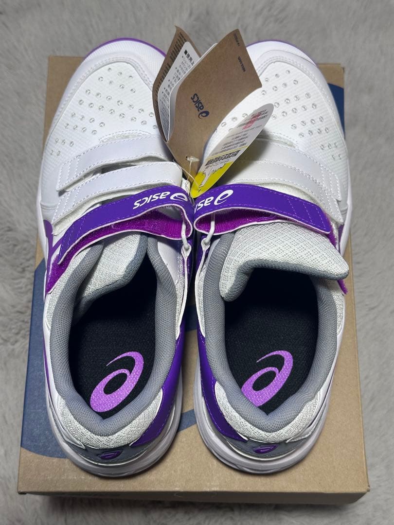 【新品】asics WINJOB CP112 LC ホワイト×パープル 26.0
