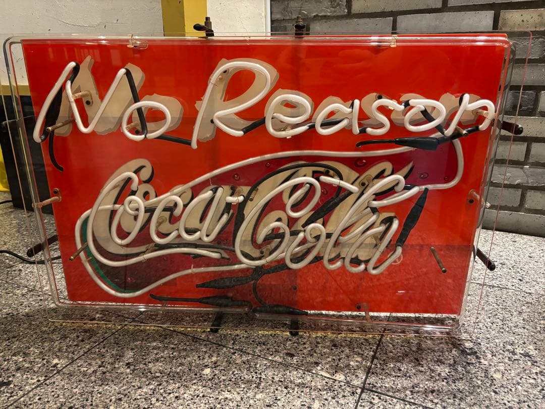 【非売品】　【希少品】コカコーラ　ネオン看板