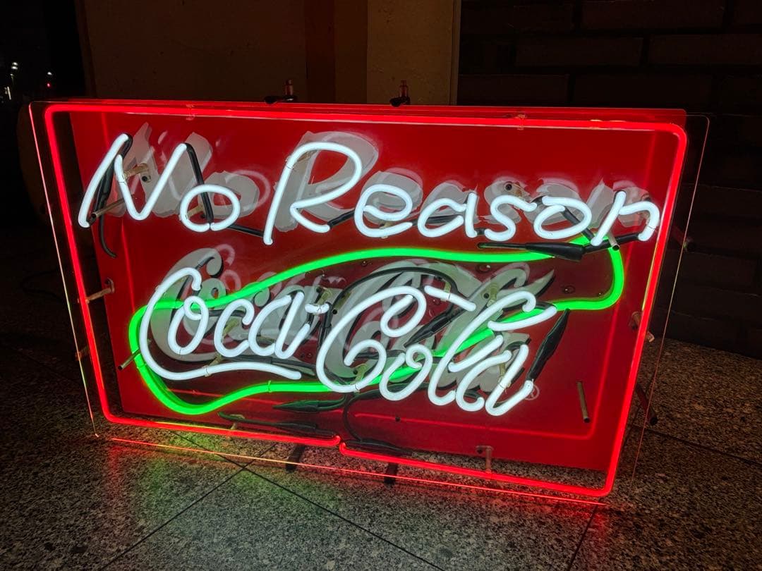 【非売品】　【希少品】コカコーラ　ネオン看板