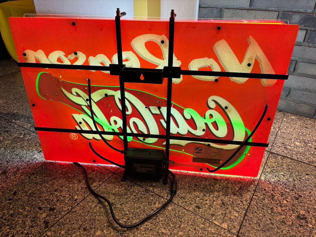 【非売品】　【希少品】コカコーラ　ネオン看板