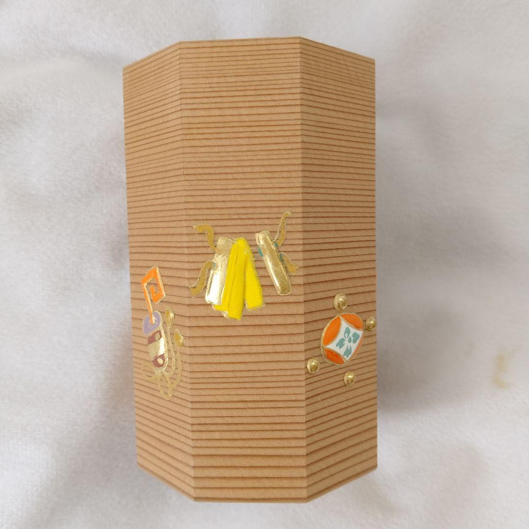 伊藤久重　高盛金彩　八角箱　宝尽くし