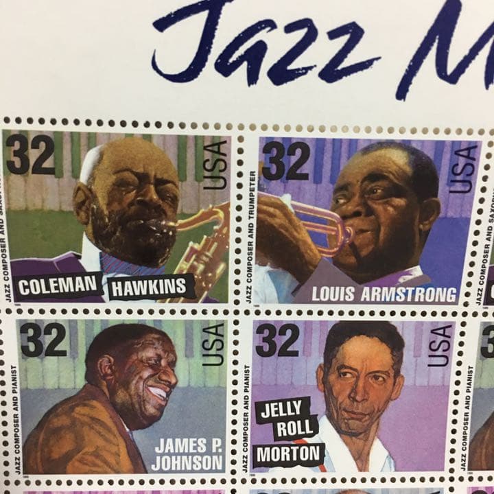 ジャズ ミュージシャン   アメリカシート レア物