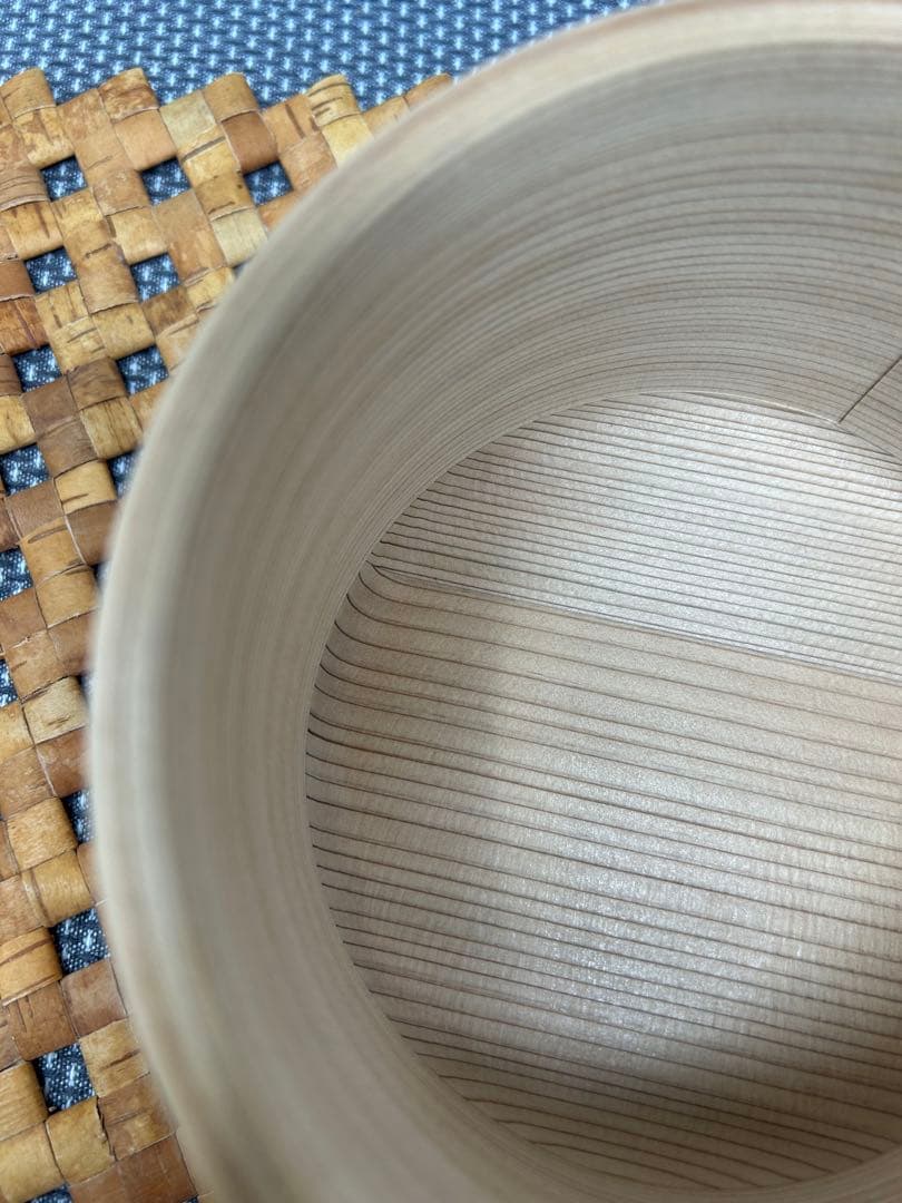 柴田 慶信 商店 天然杉 お櫃 　　　　 　　　　5寸 2合用