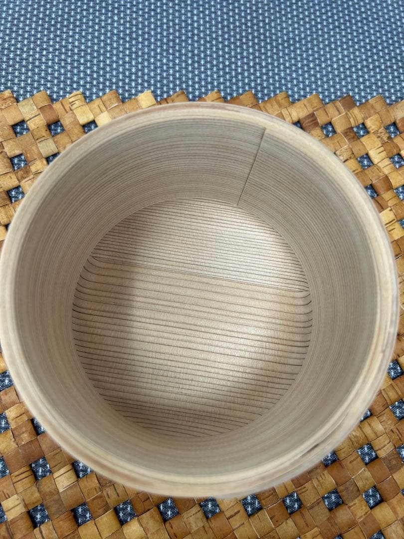 柴田 慶信 商店 天然杉 お櫃 　　　　 　　　　5寸 2合用