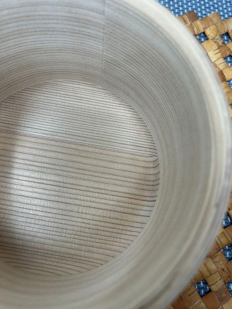 柴田 慶信 商店 天然杉 お櫃 　　　　 　　　　5寸 2合用