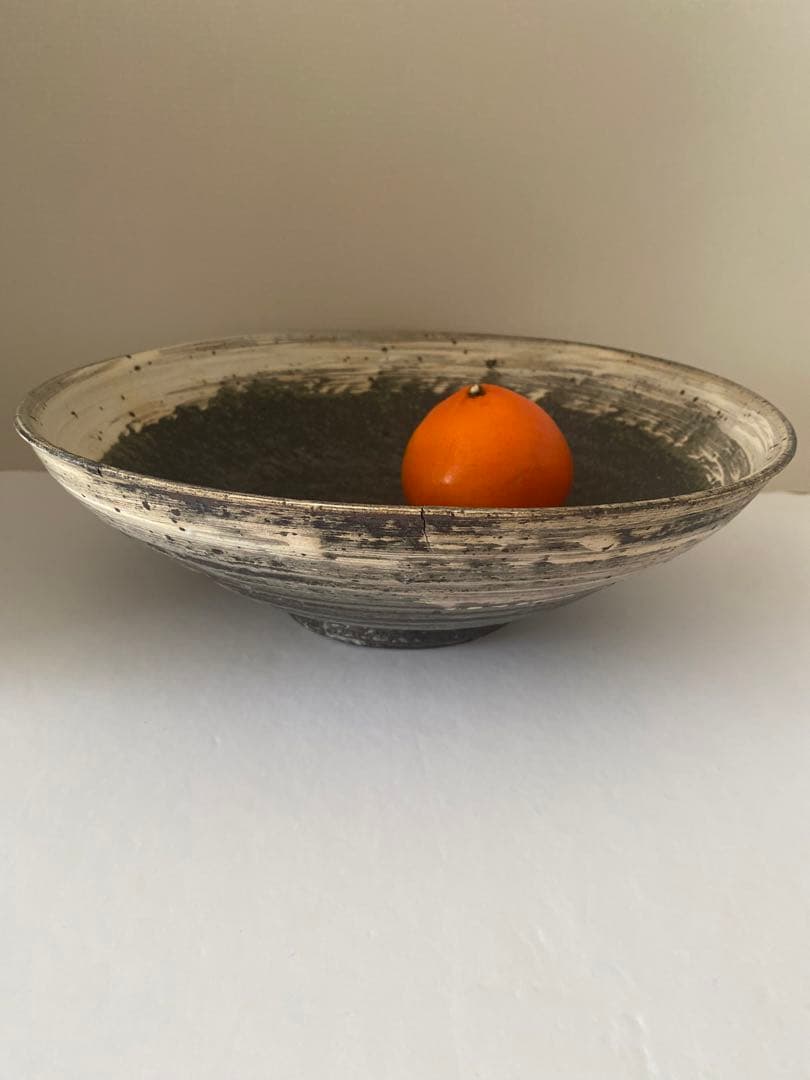 尾形アツシ　刷毛目　大鉢