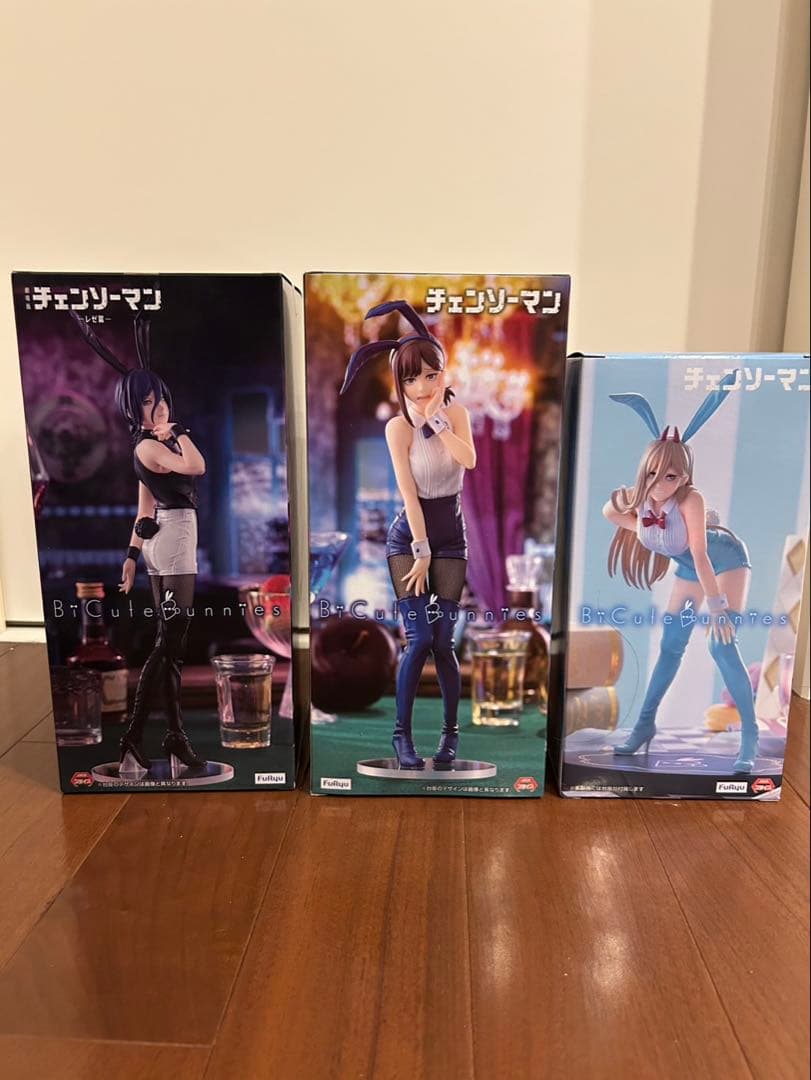 チェンソーマンBicute Bunnies レゼ、コベニ、パワー　フィギュア