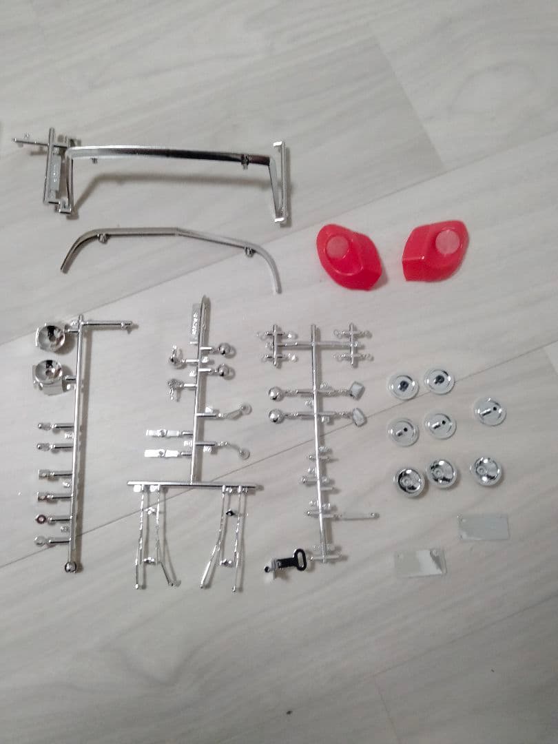 送料込1/12?HPI　メッキパーツ240ZフェアレディZS30Zラジコンボディ