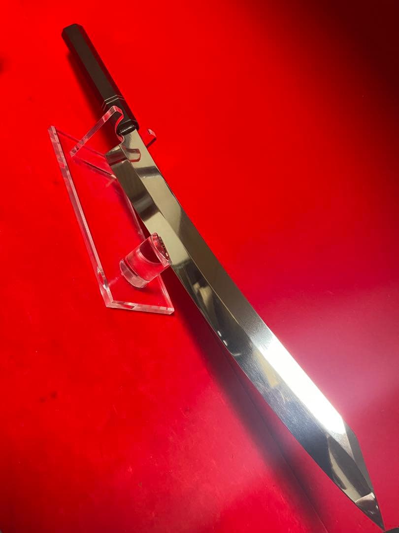 包丁　剣型切付　尺ニ　鏡面仕上げ　鬼反り　切味抜群　箱付　未使用品