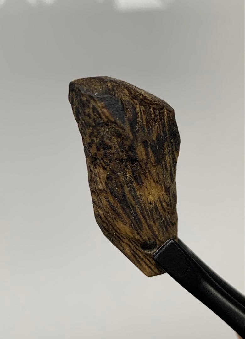 極上緑油伽羅 沈香原木 黒伽羅 香木 重さ:1.3g