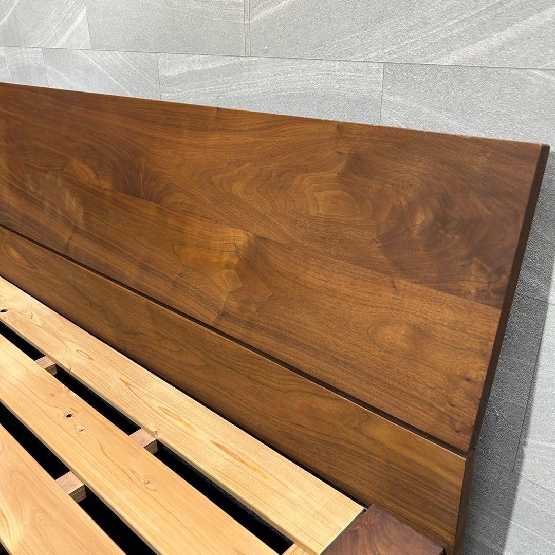 MasterWal ベッドフレーム モアレスベッド ダブル 無垢材 d4518