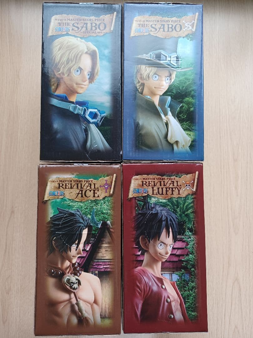 ★未開封★⑩ワンピースフィギュア　4個　MASTER STARS PIECE