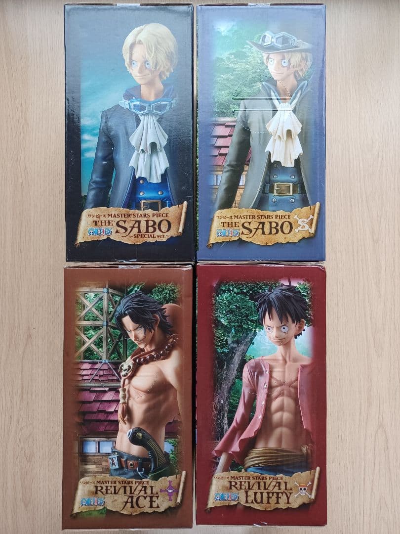 ★未開封★⑩ワンピースフィギュア　4個　MASTER STARS PIECE