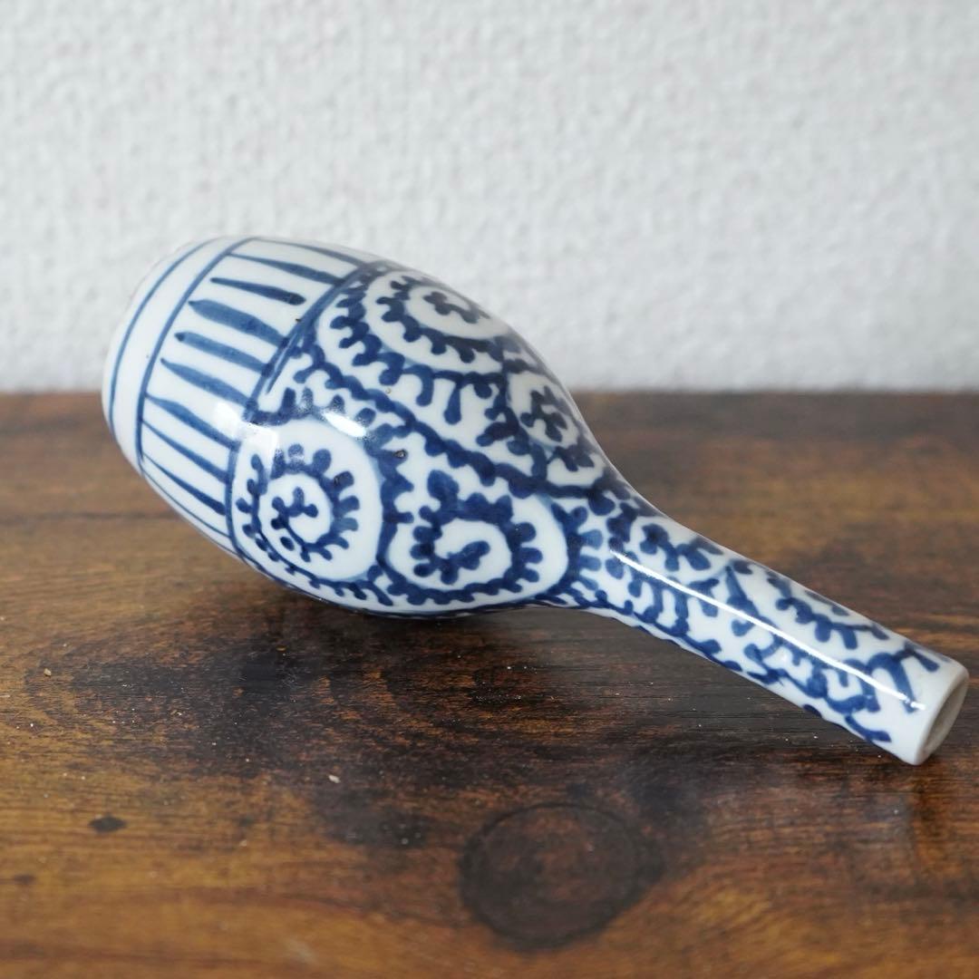 伊万里 たこ唐草 おみき徳利 古伊万里 江戸 時代 蛸唐草 徳利 骨董品