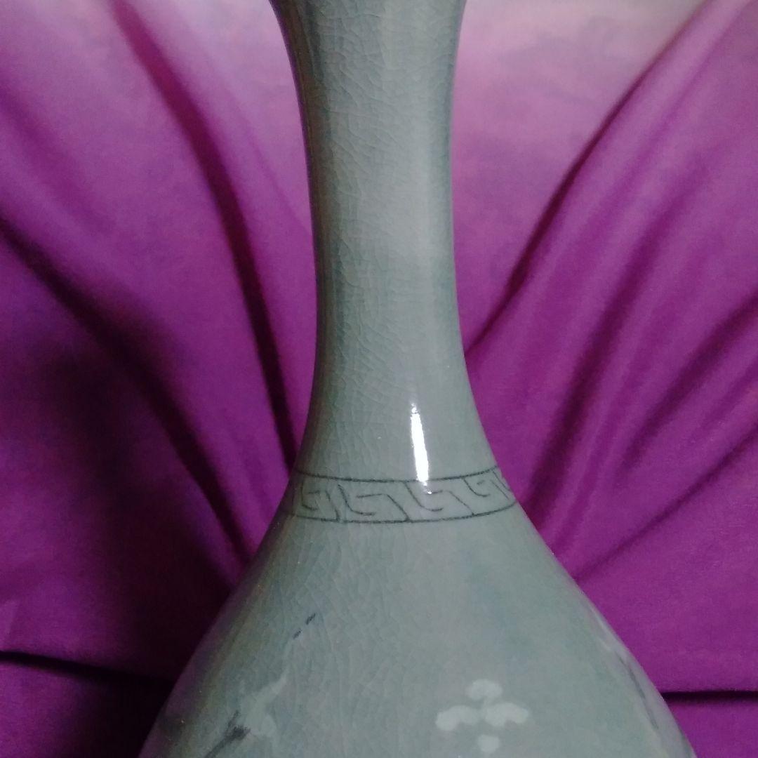 最終価格】未使用 熊津窯 高麗青磁の壺 - メルカリ