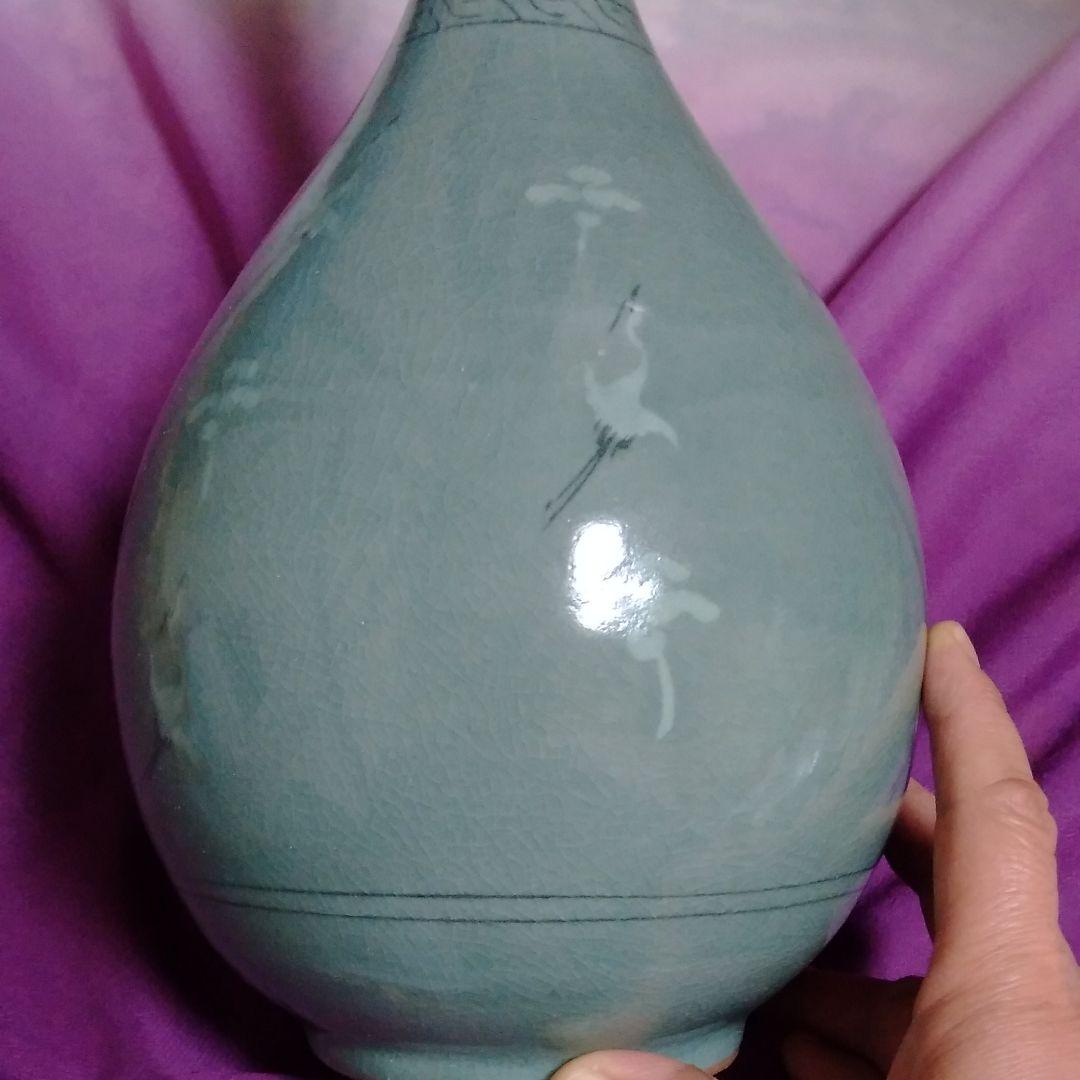 最終価格】未使用 熊津窯 高麗青磁の壺 - メルカリ