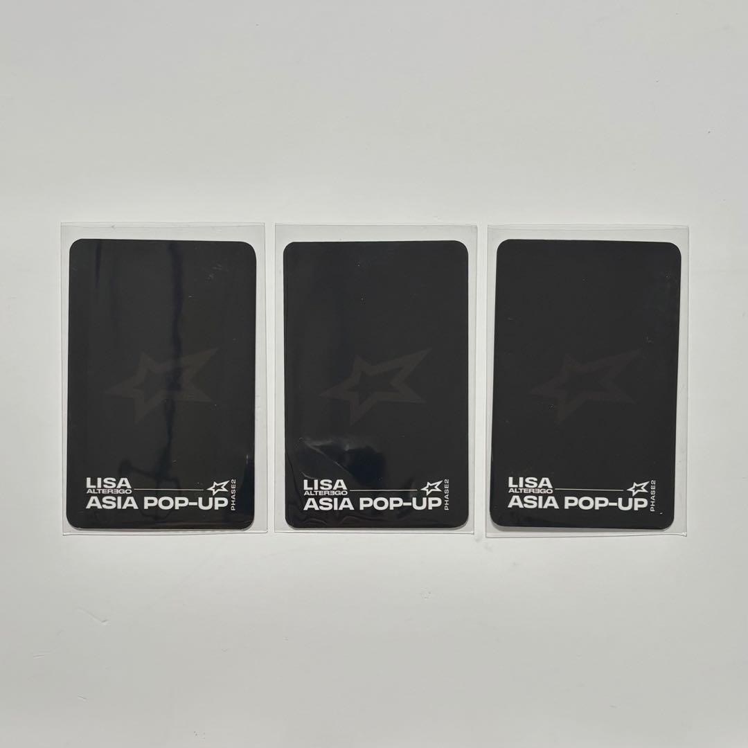 BLACKPINK リサ alter ego pop-up トレカ ポストカード - メルカリ