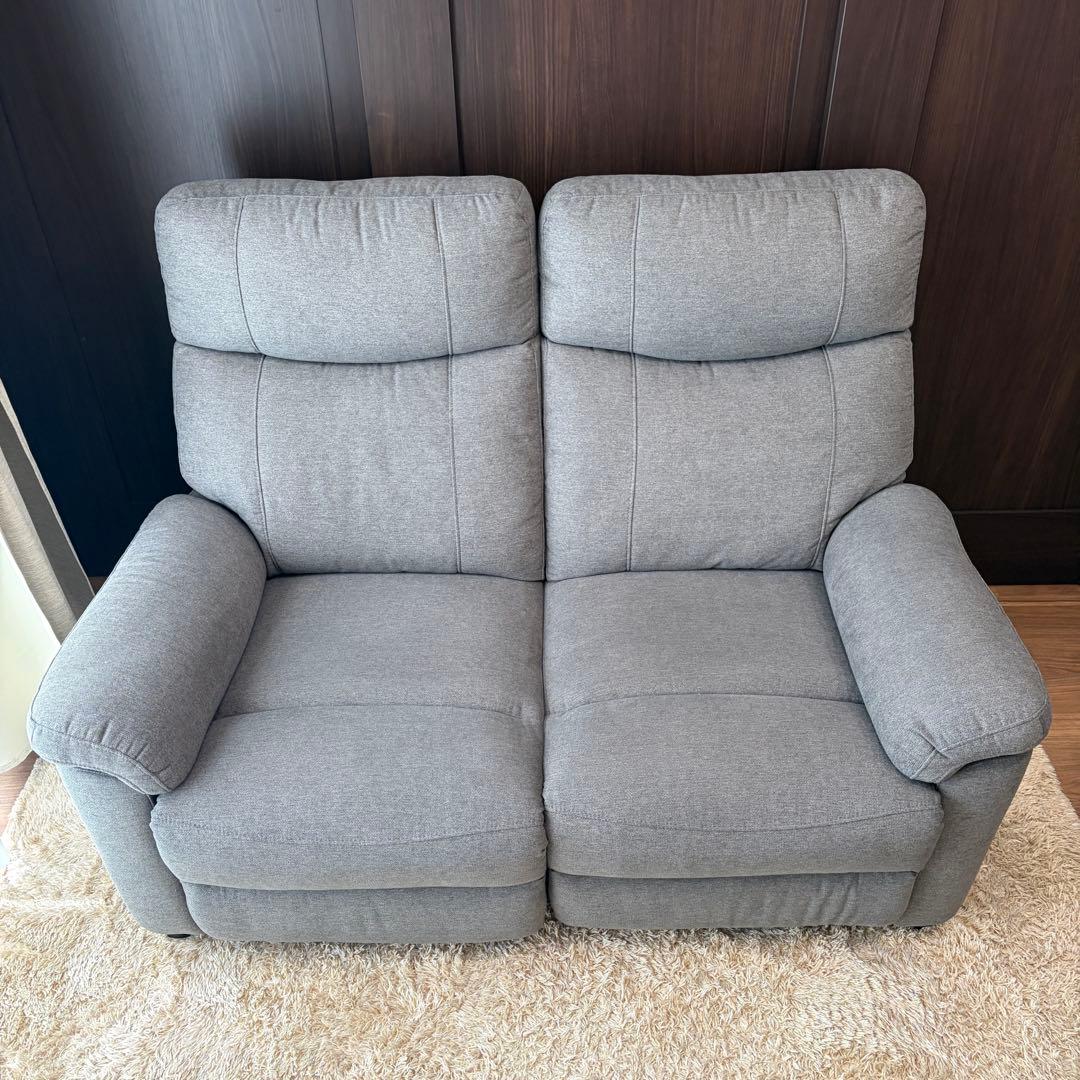 ニトリ 電動リクライニングソファ 2人掛け グラッゼ GU