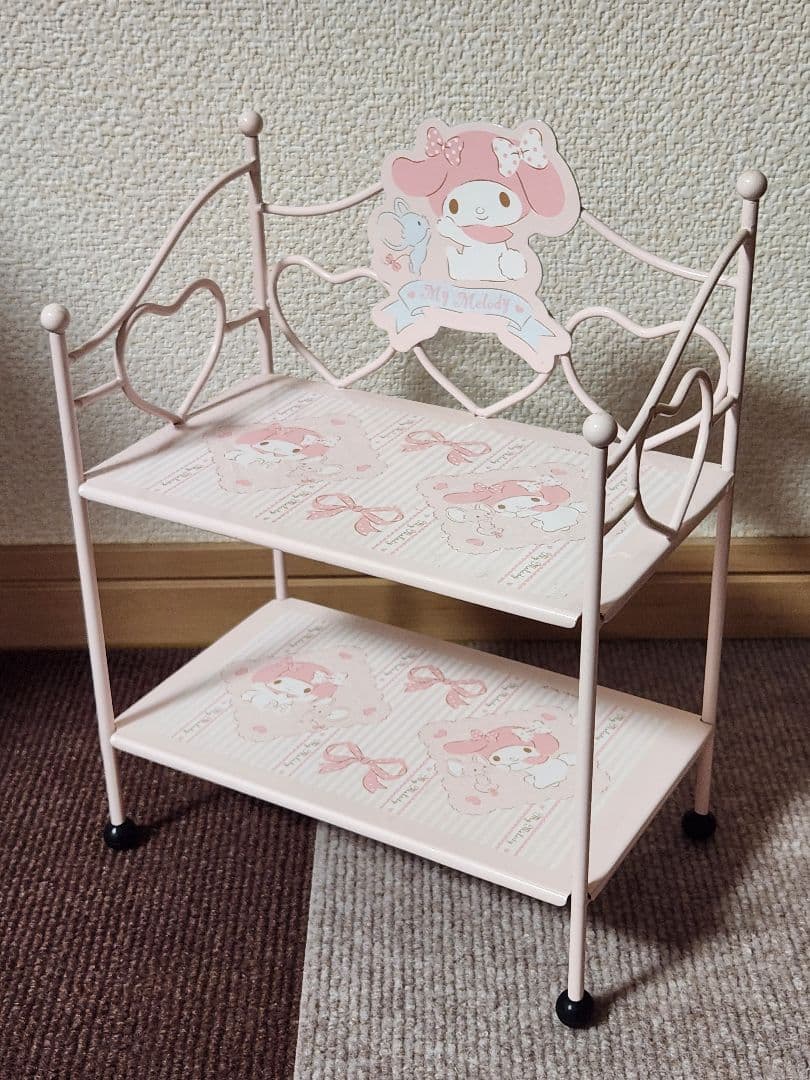 ★2015年製　マイメロディ　ワイヤーミニラック　スパイスラック