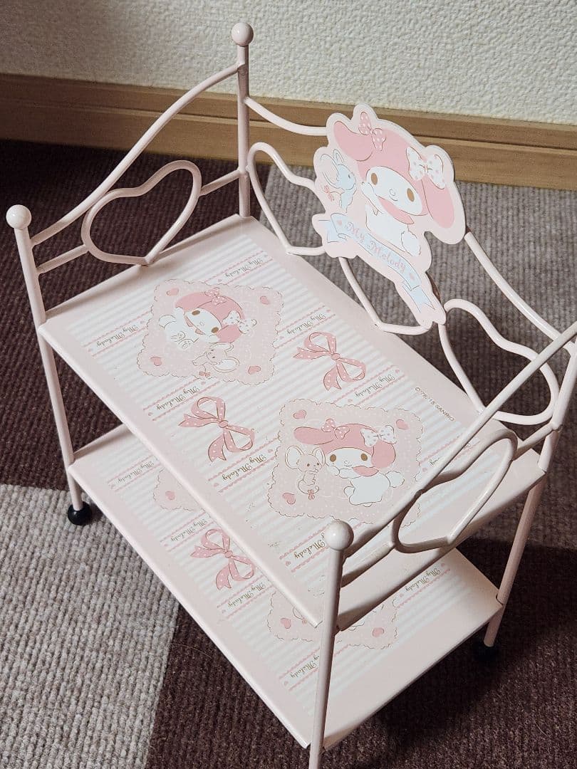 ★2015年製　マイメロディ　ワイヤーミニラック　スパイスラック