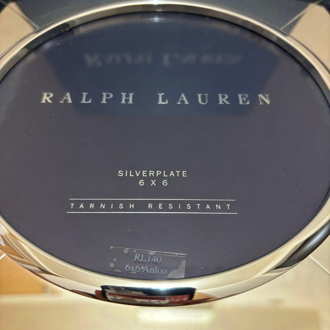 新品未使用 RALPH LAURENラルフローレンホーム シルバーフォトフレーム