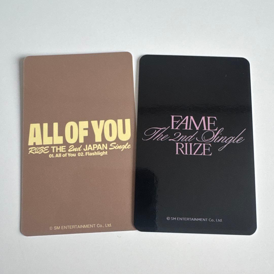 riize makestar ヨントン 東京ドーム トレカ ショウタロウ - メルカリ