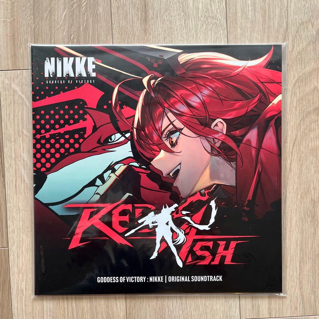 韓国限定 勝利の女神NIKKE レッドフード LPプレイヤー&レコード セット