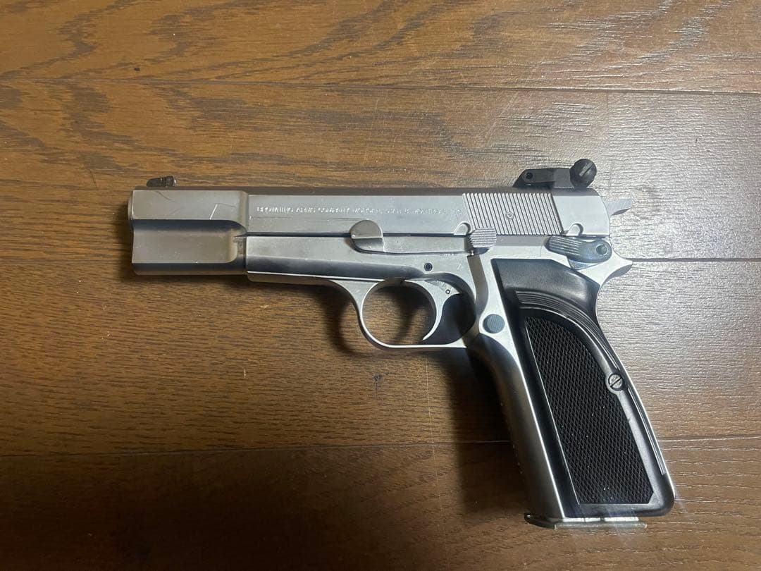 JAC ブローニング　ハイパワー 4つ　ウッドグリップ　スライド　他パーツ