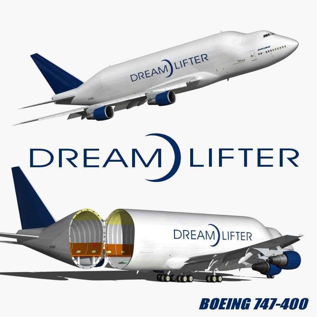 値下げ【超希少・新品未開封】 747 Dreamlifter 1/200