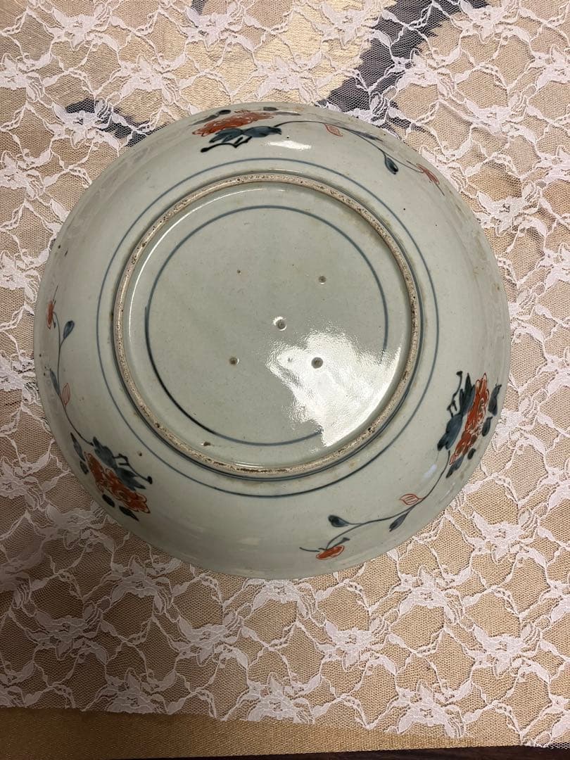 古伊万里　色絵大皿