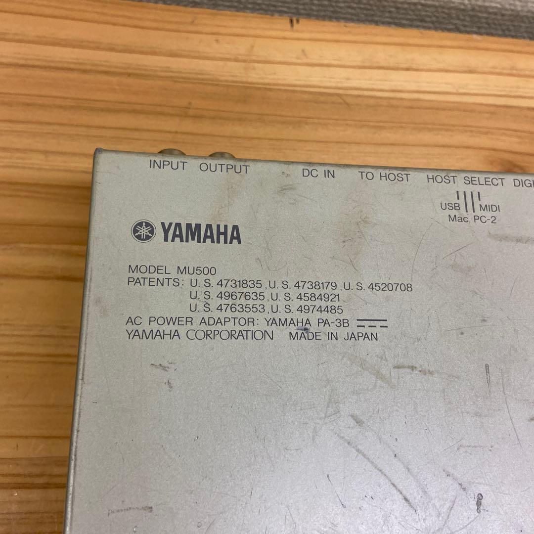 ジャンク　YAMAHA MU500