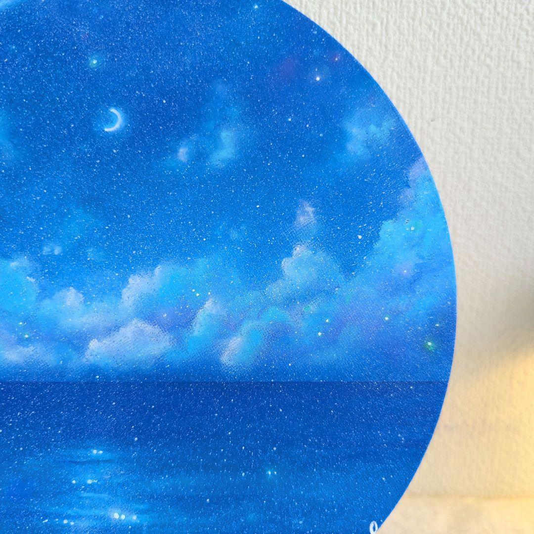 オイルパステル画（25cm）原画