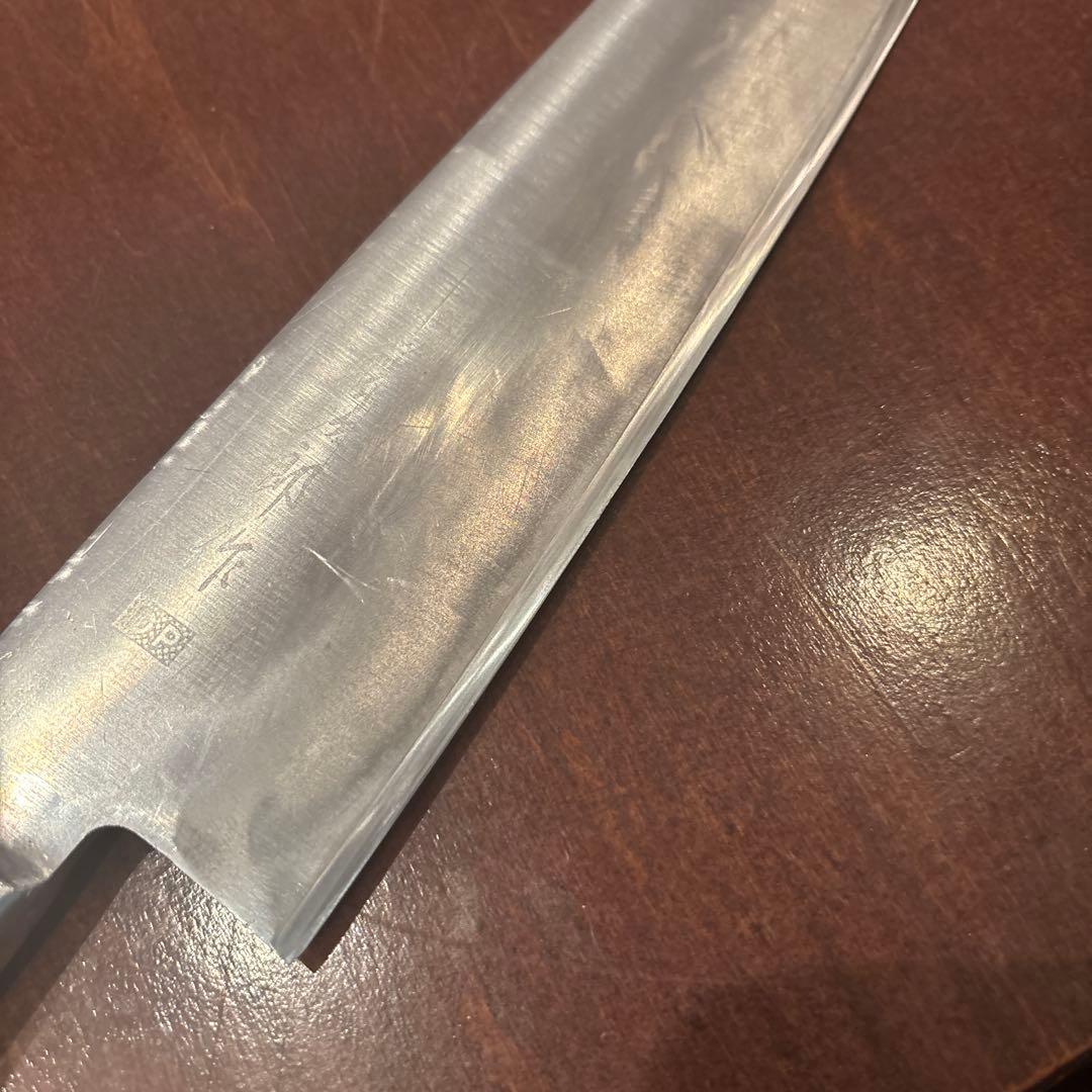 藤次郎 洋出刃 240mm 日本 コバルト合金鋼 DPコバルト合金鋼割込