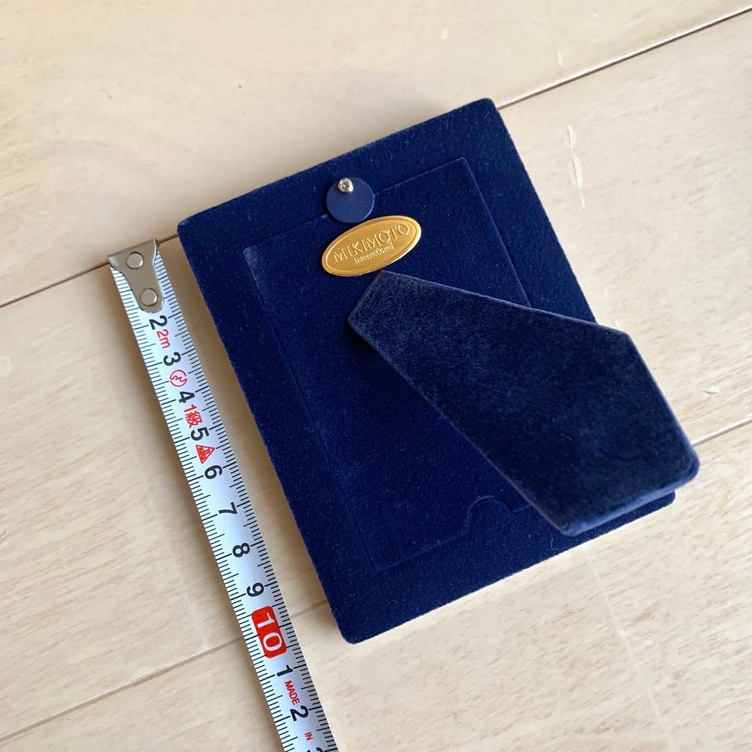 新品未使用 ミキモト mikimoto 銀製 パール付き写真立て フォトフレーム