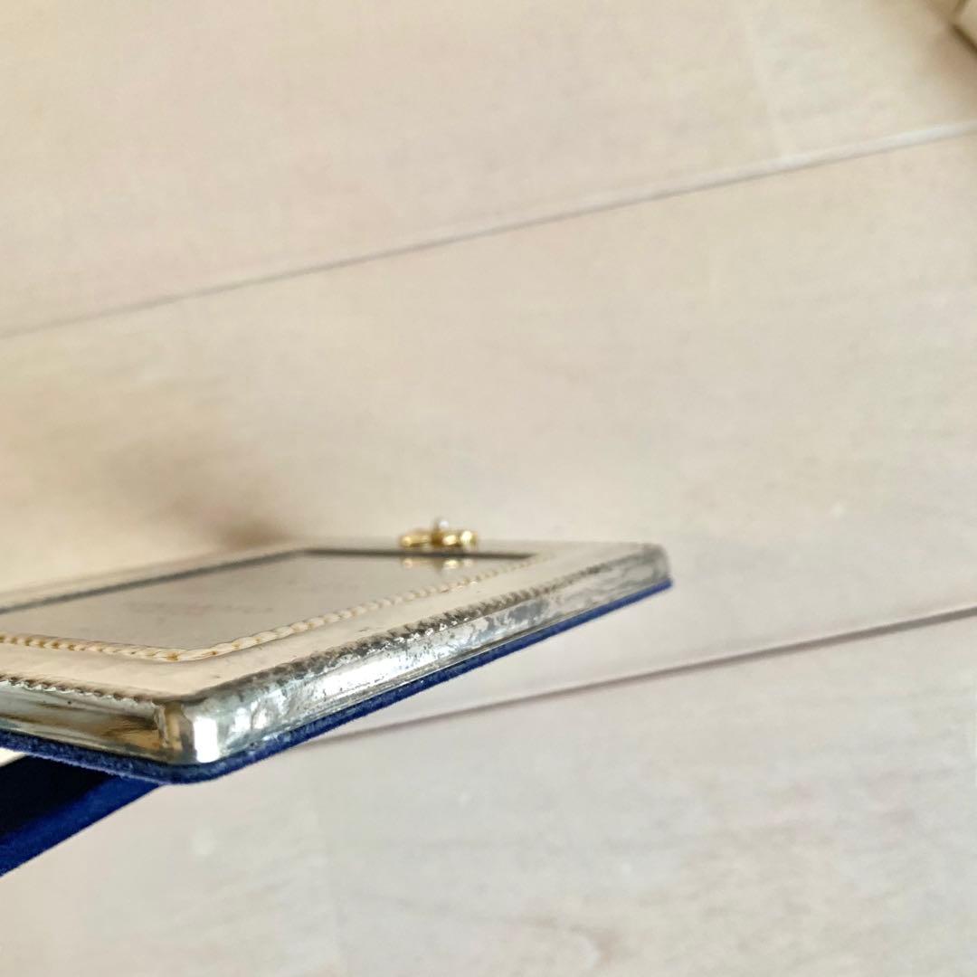 新品未使用 ミキモト mikimoto 銀製 パール付き写真立て フォトフレーム