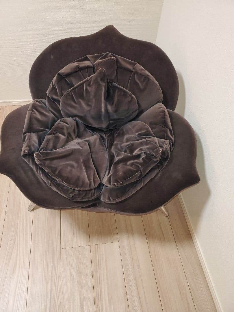送込！値下！edra rose chair エドラ　梅田正徳　ブラウン