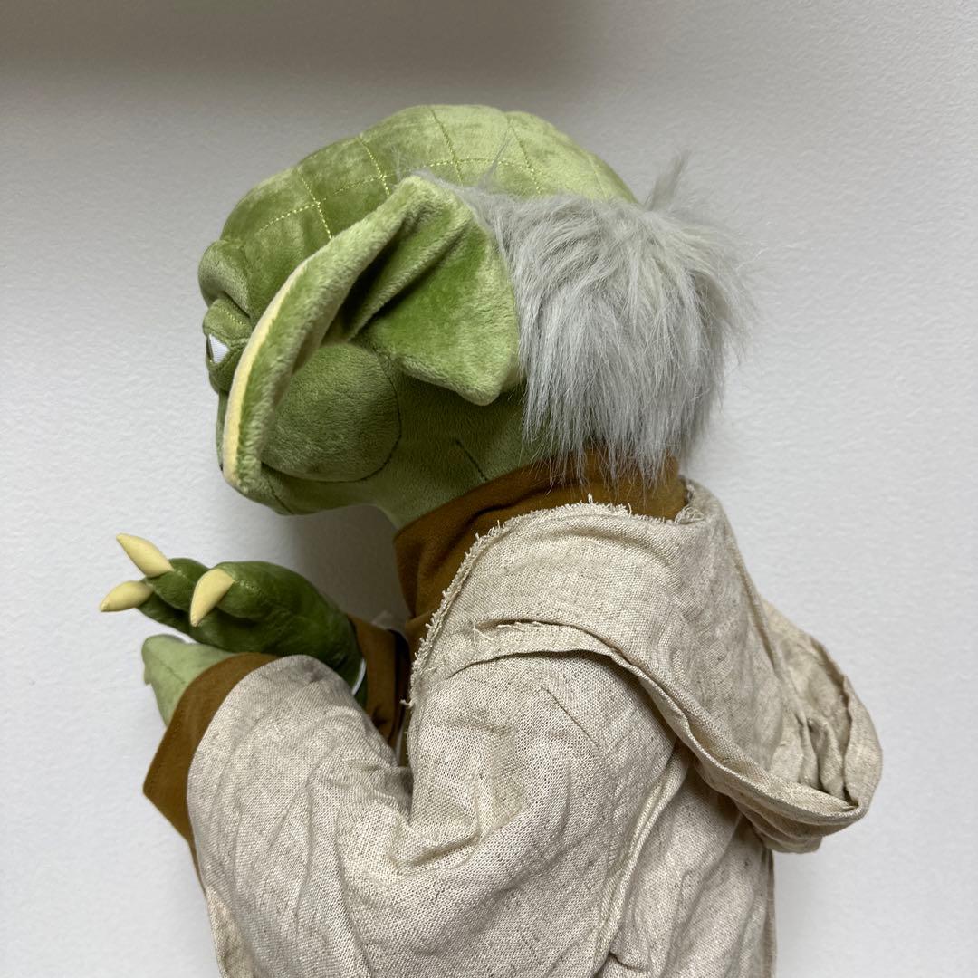 美品【激レア】スターウォーズ ヨーダ 等身大 ビッグぬいぐるみ - メルカリ