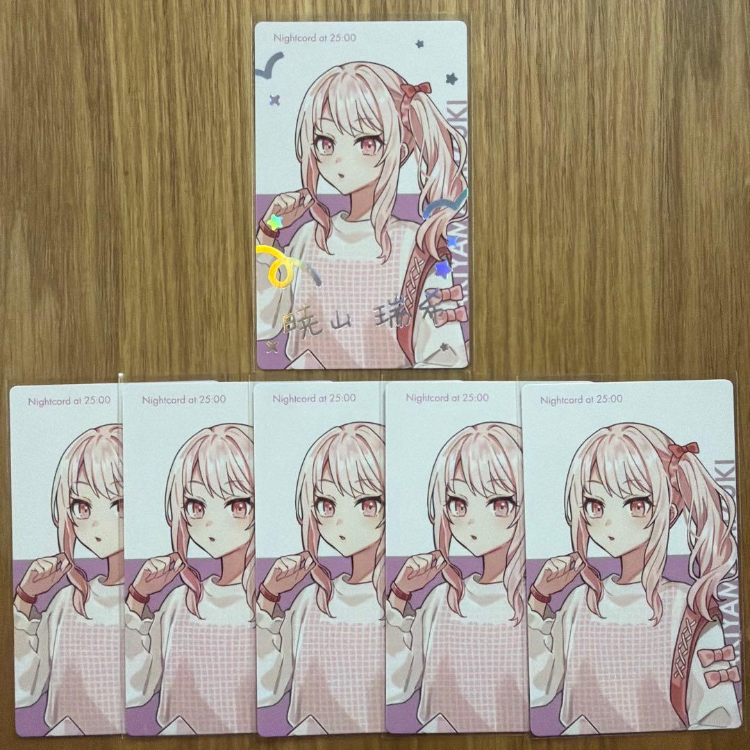 プロセカ 暁山瑞希 エピカ クリフェス 2025 箔押し - メルカリ