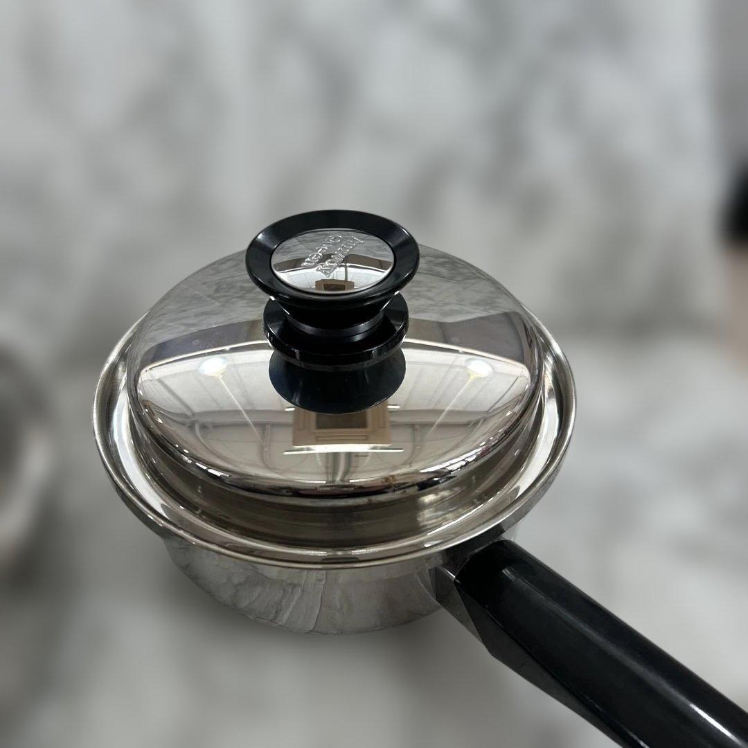 Amway アムウェイ クィーン ステンレススチール 小ソースパン/中フライパン