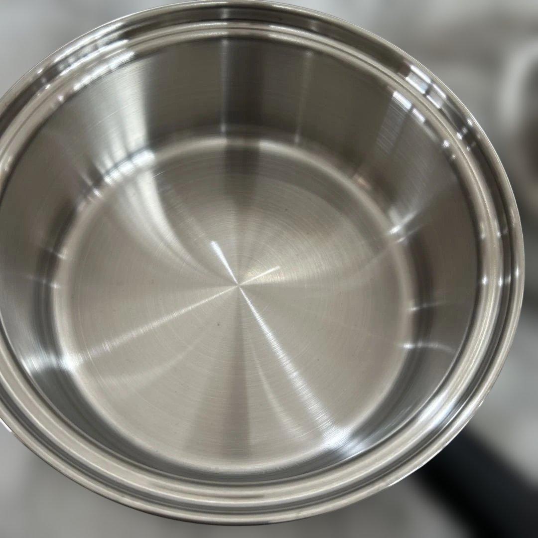 Amway アムウェイ クィーン ステンレススチール 小ソースパン/中フライパン