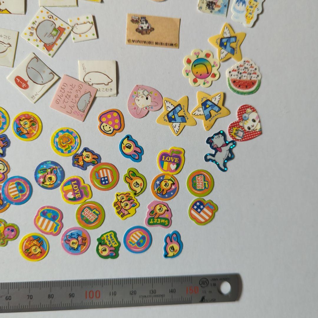 可愛いキャラクターシールセット - メルカリ