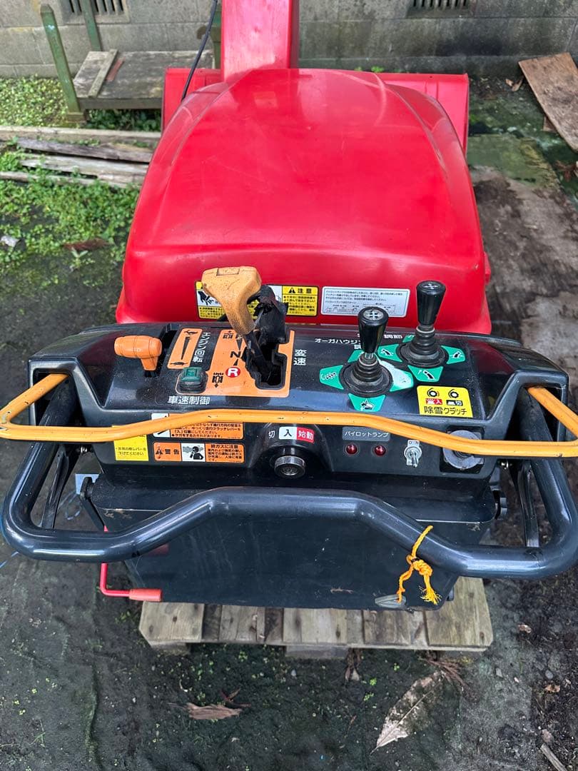 asano《引き取り限定》ディーゼル　ヤンマー除雪機