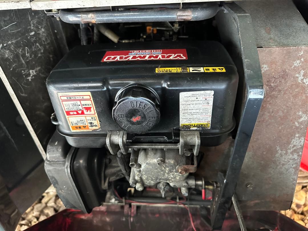 asano《引き取り限定》ディーゼル　ヤンマー除雪機