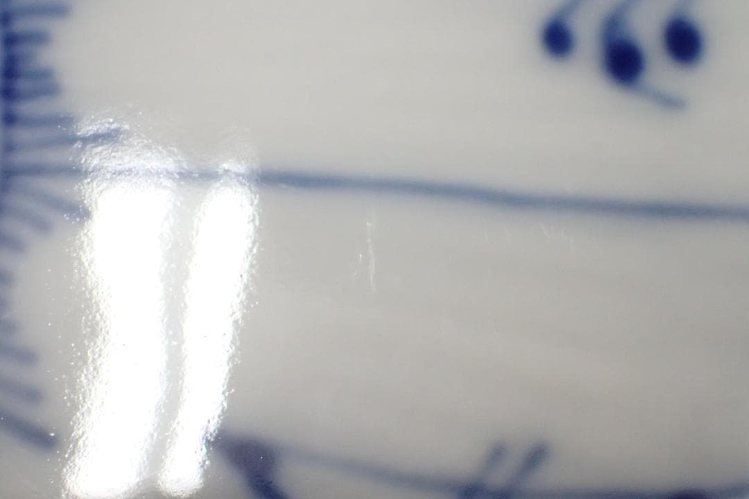 214/ロイヤルコペンハーゲン ブルーフルーテッド ハーフレース プレート 5枚