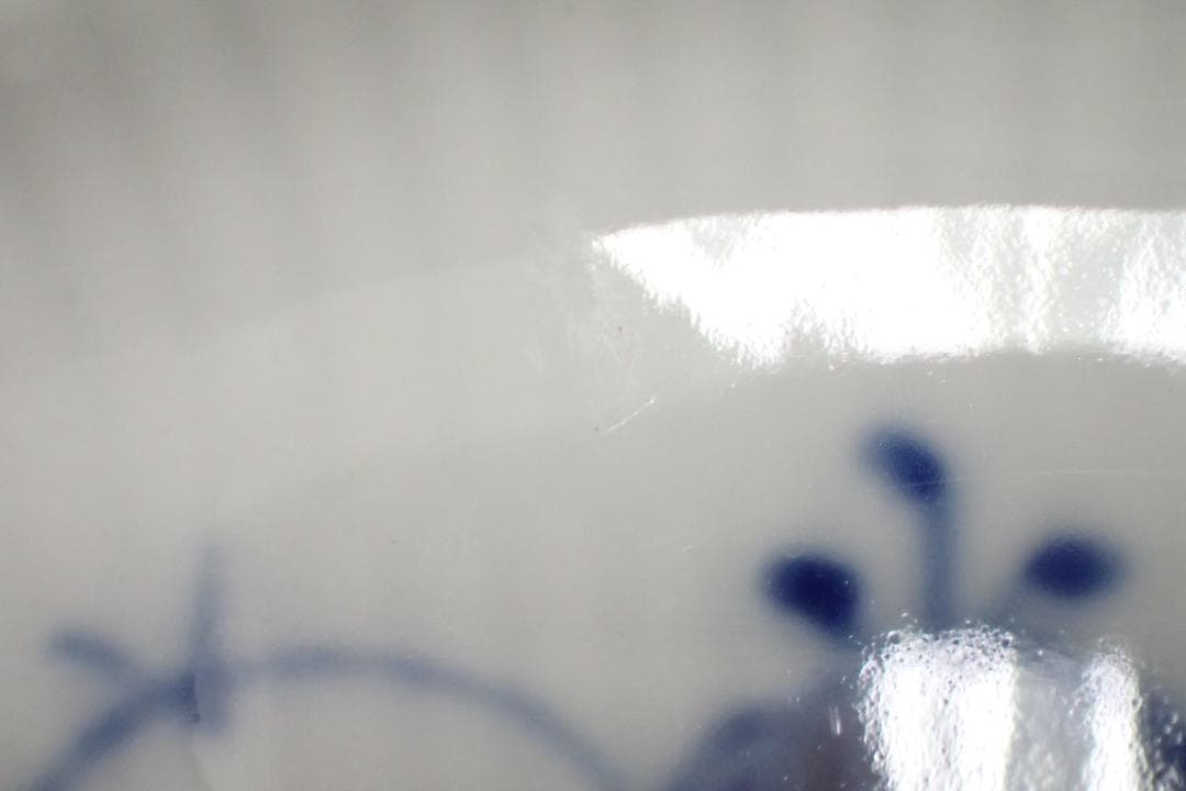 214/ロイヤルコペンハーゲン ブルーフルーテッド ハーフレース プレート 5枚