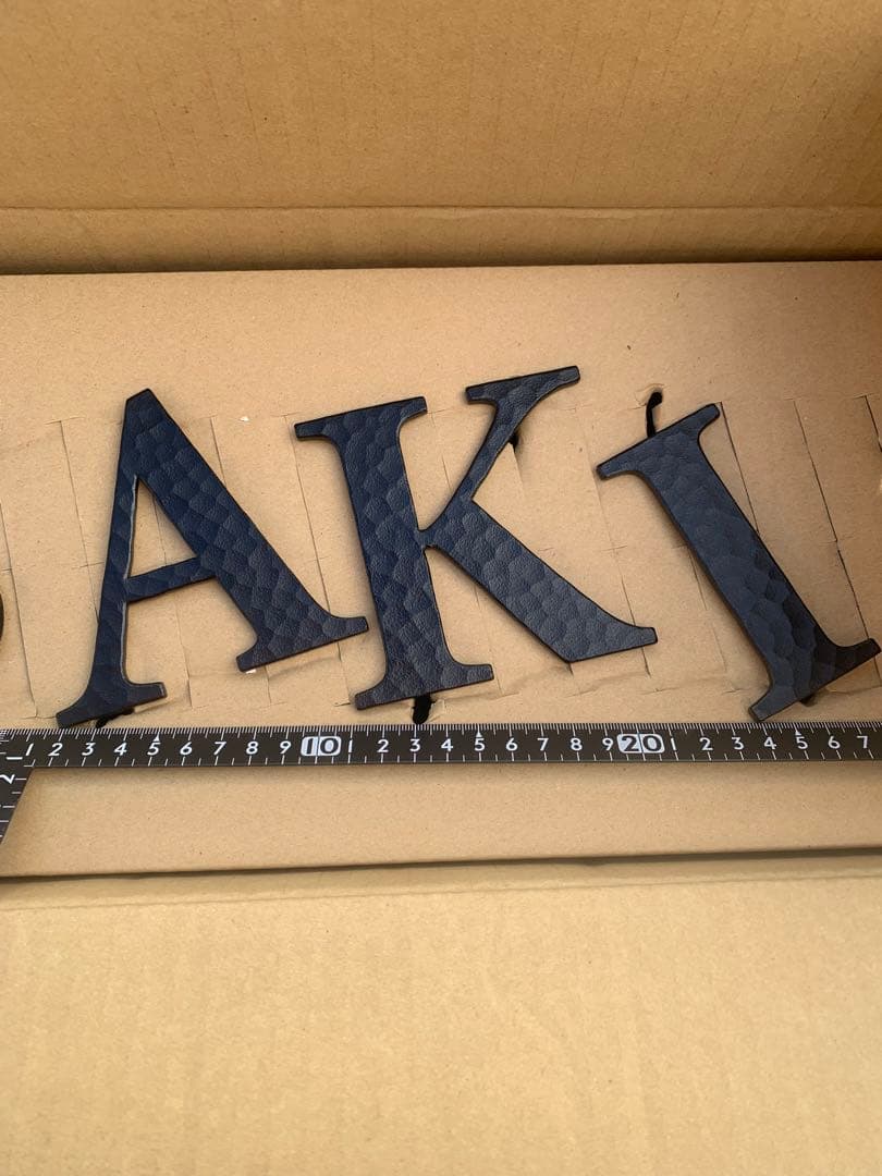 オンリーワンクラブ　ネームプレート　表札　SASAKI